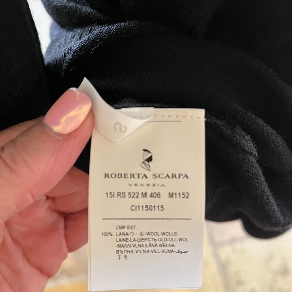 Roberta Scarpa Tunic Sweater Top - Picture 8 of 8